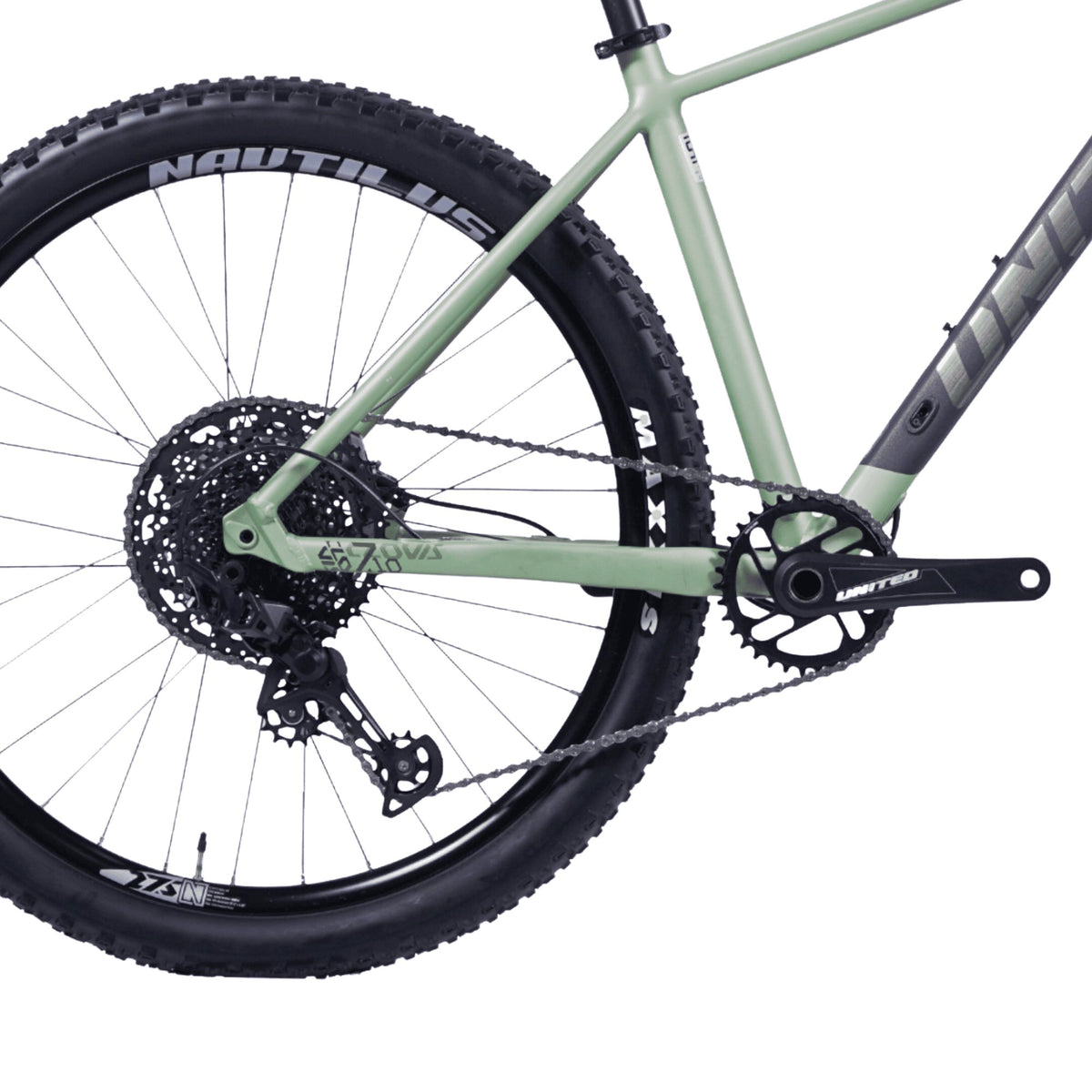 United Clovis 7.1 - Green-Black